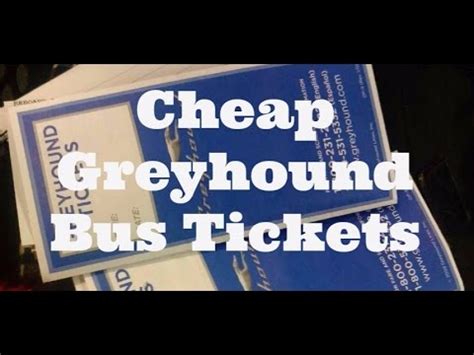 when are greyhound bus tickets the cheapest